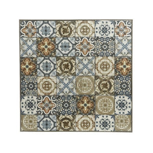 Sedia pieghevole toulouse con decorazione mosaico 45x38x90cm