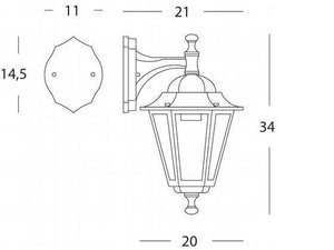 Applique Piccola In Basso  linea kayak  nero