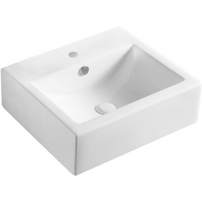 Lavabo da appoggio 45 cm bianco