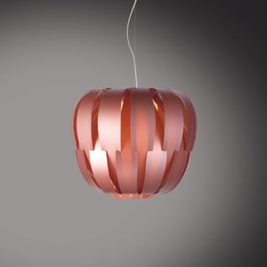 Sospensione Pink Metal in Metallo Cromato Cm. 19 x 16h