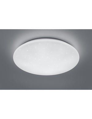 Plafoniera Kato Led Dimmerabile Bianco Effetto Stelle Scintillanti Ø60 cm Trio Lighting