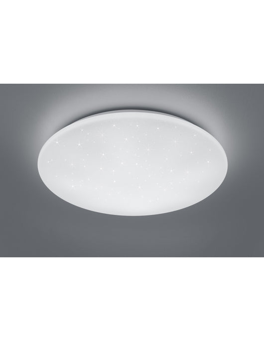 Plafoniera Kato Led Dimmerabile Bianco Effetto Stelle Scintillanti Ø60 cm Trio Lighting