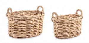 Cesta 50x40x30h e 59x46x35h naturale