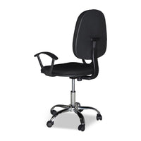 Poltrona ufficio nera 62x44x94 cm