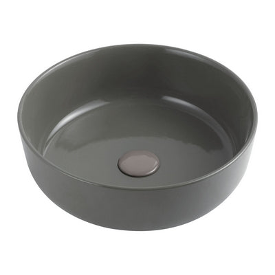 Lavabo da appoggio slim mod. 01 grigio cemento