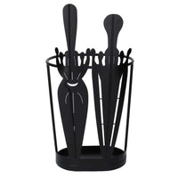 Portaombrelli c/ombrelli ovale cm 27x17,5h53,5