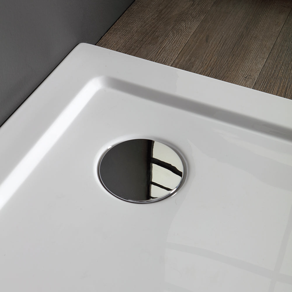 Piatto doccia quadrato 90x90 cm in acrilico