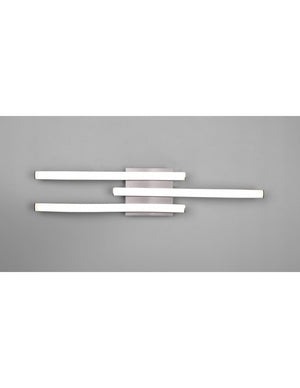 Lampada Soffitto Moderna Bacchette Led 4000k Route Nichel Trio Lighting