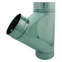 Raccordo a 'Y' 135° ø 15 cm in acciaio inox