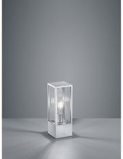 Lampioncino da Esterno Garonne Zincato H40 cm Trio Lighting