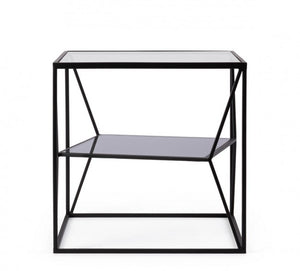 Tavolino in vetro 45x45x45 cm