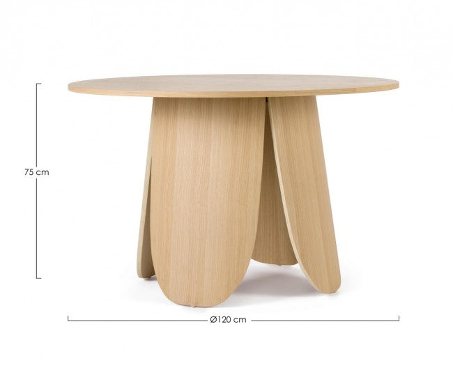 Tavolo D.120 x 75 in materiale