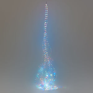 Cascata 960 MicroLED RGB 16x60 H300cm Luci di Natale