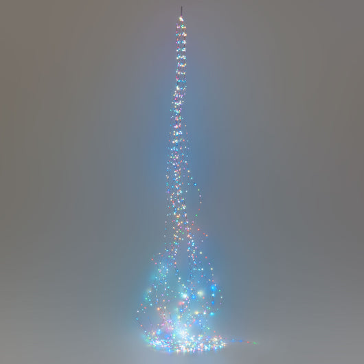 Cascata 960 MicroLED RGB 16x60 H300cm Luci di Natale