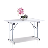Tavolo Con Gambe Pieghevoli bianco