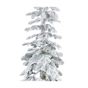 Albero Alpin Fir  D50 H210cm verde innevato