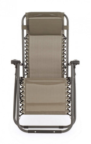 Sedia a sdraio Martin tortora da esterno