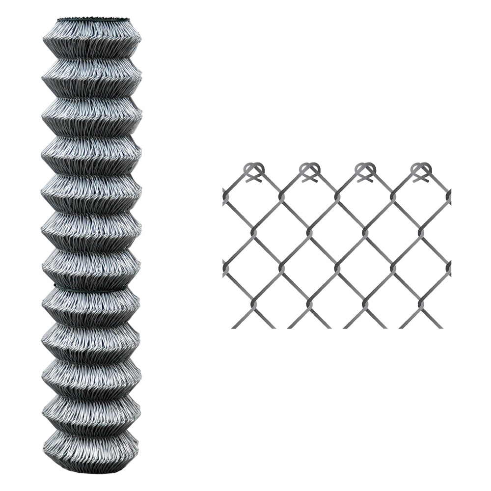 Rete griglia zincata 200x50 cm, rotolo 25 m