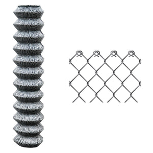 Rete griglia zincata 200x50 cm, rotolo 25 m