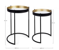 Specchio C-C Adara Nickel D80