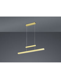 Sospensione Moderna Trajan Led Touch Dimmerabile Ottone Trio Lighting