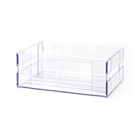 Cassetta M trasparente 40x30x15 cm