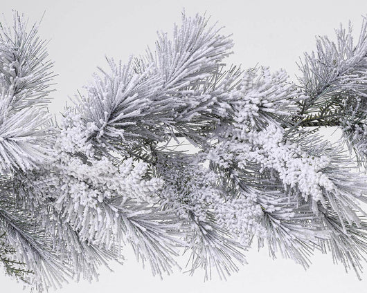 Festone innevato 270 cm in PVC