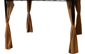 Tenda laterale per gazebo texas senza zanzariera