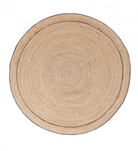 2x Tappeto naturale nero D.180 cm