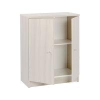 Armadio multiuso basso due ante Eucalipto 62x34x h80 cm