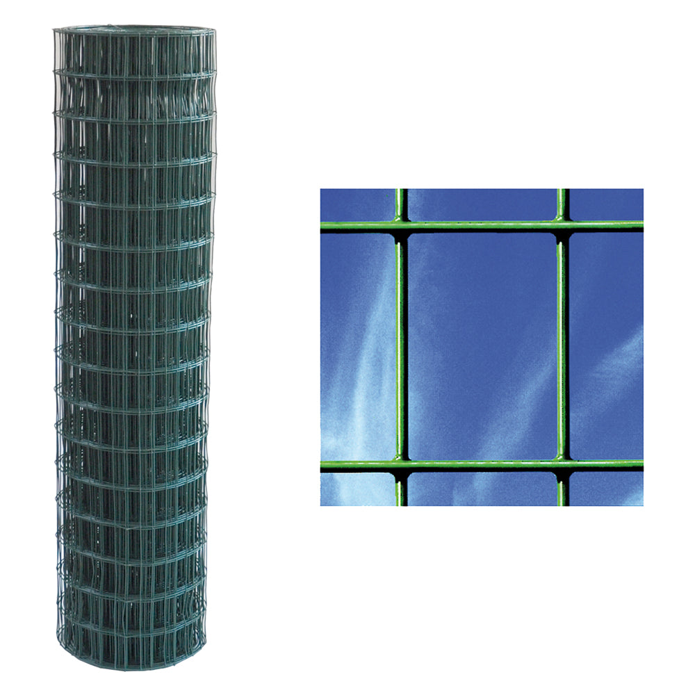 Rete elettrosaldata plastificata 150x75x50