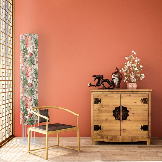 Piantana Base Mt Triangle in Metallo Bianco Cm. 27 x 190h