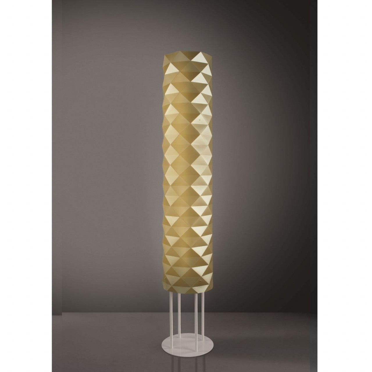 Piantana Base Mt New Gold in Metallo Cm. 27 x 155h