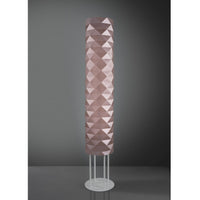 Piantana Base in Mt Pink Metal in Metallo Cm. 27 x 155h