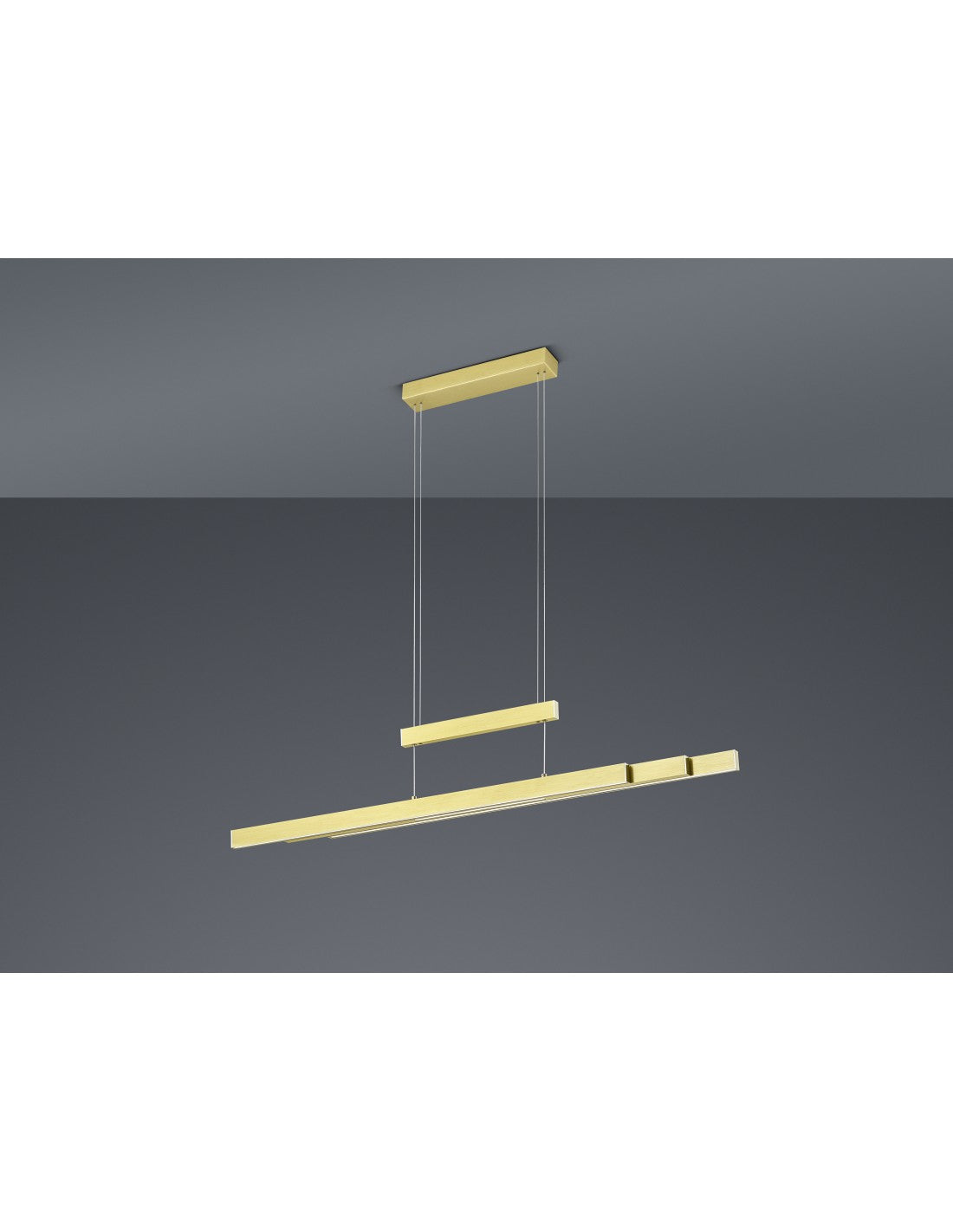 Sospensione Moderna Trajan Led Touch Dimmerabile Ottone Trio Lighting