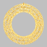 Corona 3D 55 cm 3000 MicroLED HDM B Caldo Bianco FlashLED IP44