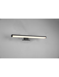 Applique Lineare Da Specchio Lino Led Nero IP44 Trio Lighting