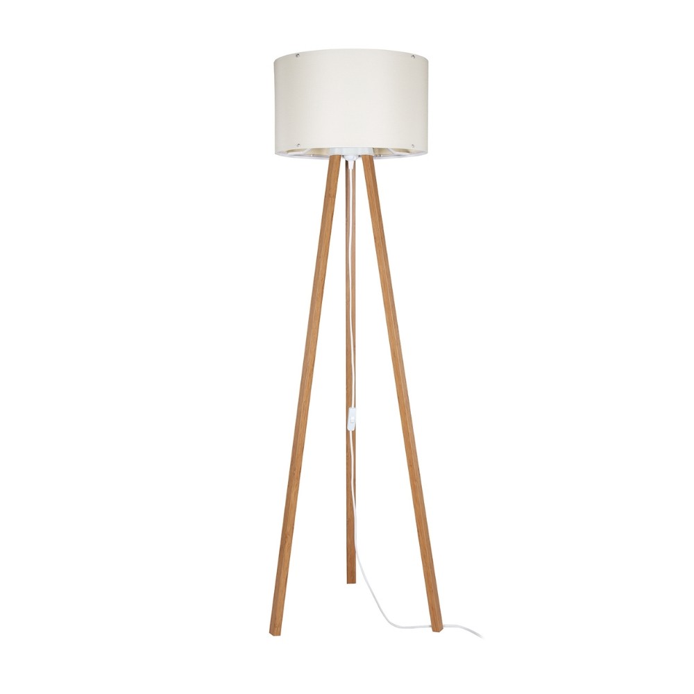 Lampada da terra 36x136.5 cm rovere crema
