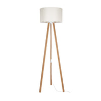 Lampada da terra 36x136.5 cm rovere crema