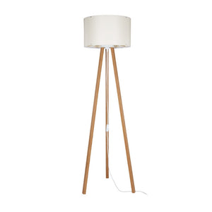 Lampada da terra 36x136.5 cm rovere crema