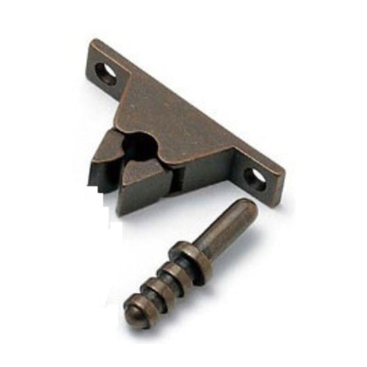 Fermaporte bronzato a pinza