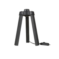 Lampada da tavolo nera 15.5 x 22.5 cm