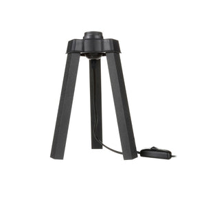 Lampada da tavolo nera 15.5 x 22.5 cm