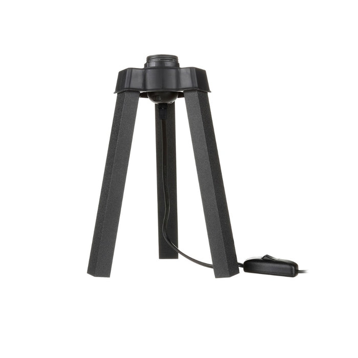 Lampada da tavolo nera 15.5 x 22.5 cm