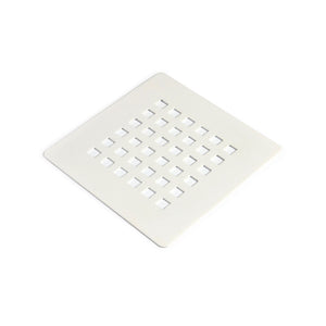 Griglia scarico doccia acciaio inox bianco