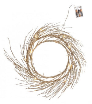 2x Corona Glad 24Led Champagne Classic D60