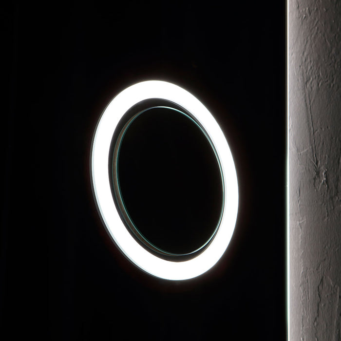 Specchio rettangolare 120x70 con ingranditore