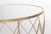 Set 2 tavolini metallo Elenor