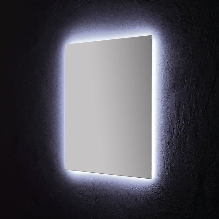 Specchio bagno 80x70 cm retroilluminato led
