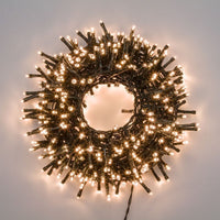 MiniCluster 6cm  2000 LED bianco caldo 40,5m in Bobina